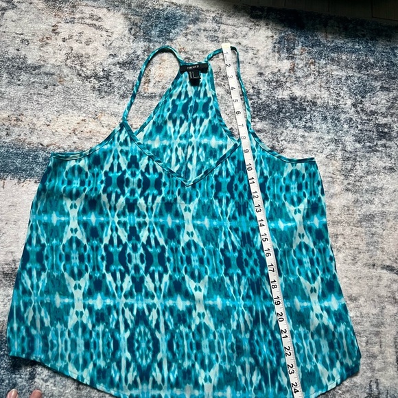 Vintage Forever 21 Patterned Halter Top - Picture 1 of 6
